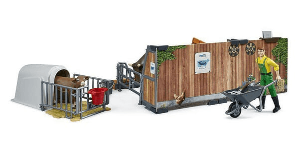 Loisirs - Jouets - Étable pour vaches et veaux bworld