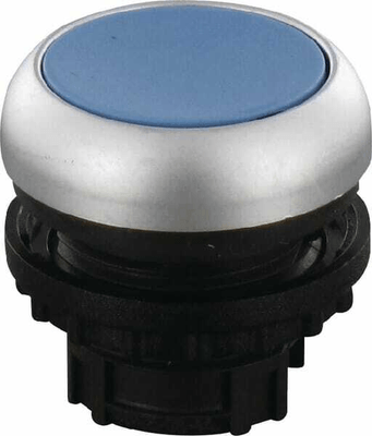 Pièces agricoles - Electricité - Bouton poussoir bleu à rappel
