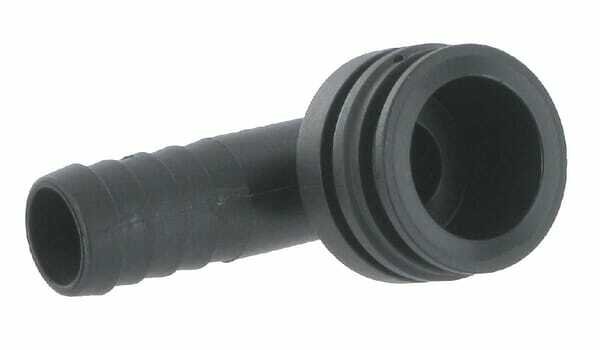 Pièces agricoles - Pièce Pulvérisateur - Raccord de tuyau 90° 13 mm avec connexion mâle T4