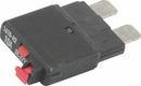 Fusible réinitialisation manuelle thermique 28V 10A longueur 34,4mm noir E.T.A