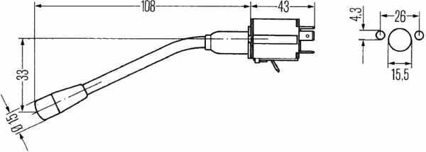Pièces agricoles - Electricité - Commutateur de clignotants