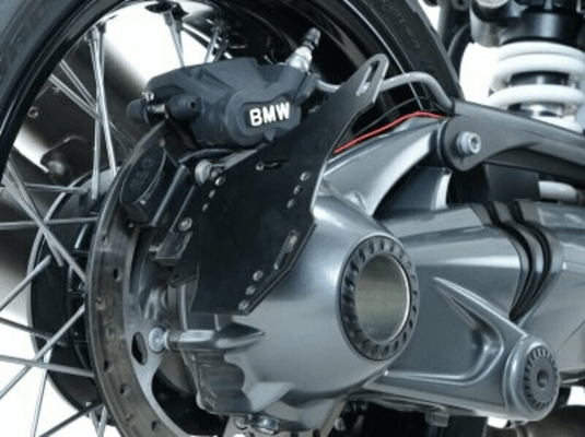 Pièces Quad & Motos - Equipement véhicule - Support de plaque R&G RACING noir BMW R NINE T