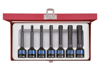 Outils - Outils divers - Coffret de douilles 1/2" choc longue Allen