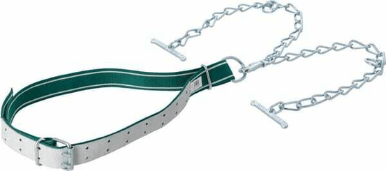 Pièces agricoles - Cloture,Jardin & Sylviculture - Collier avec jeu de chaînes pour jeunes taureaux, 150x5cm