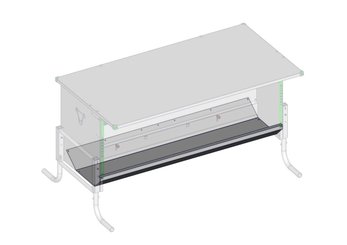 Materiels - Matériel d'élevage - autre - TOLE AUGE NOURRISSEUR 2M50 L.2.48M