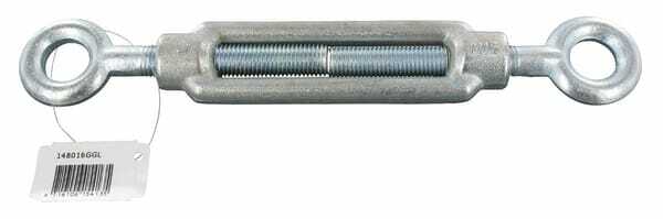 Pièces agricoles - Fasteners - Tendeur ouvert 2 oeillets M16