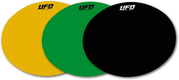 Planche adhésive ovale UFO jaune