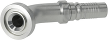 Raccord à sertir 4SH-DN20 avec flasque ø41,3 mm 45°