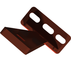 Pièces agricoles - Pièce divers - support de racleur central -peint-