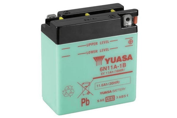 Pièces Quad & Motos - Electrique - Batterie YUASA conventionnelle sans pack acide - 6N11A-1B