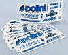 Autocollants POLINI Blue Line