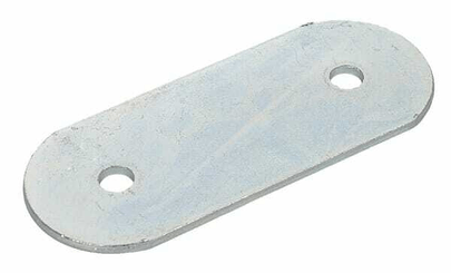 Pièces agricoles - Tracteur pièce origine - Plaque de montage ext. pour poignée d'hayon