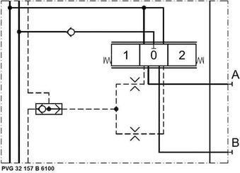 Pièces agricoles - Hydraulique - Module de base PVB 157-B-6100