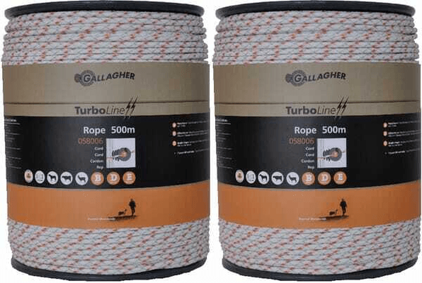 Pièces agricoles - Cloture,Jardin & Sylviculture - Double pack TurboLine Cord blc