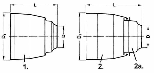 Pièces agricoles - Transmission - Coiffe de protection SC 25 180L grand-angle