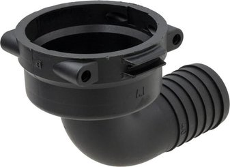 Pièces agricoles - Pièce Pulvérisateur - Raccord à fourche, femelle 90° AF7, embout de tuyau 40 mm