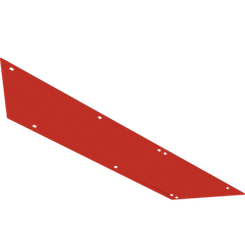 Pièces agricoles - Pièce divers - plaque inférieure peinte