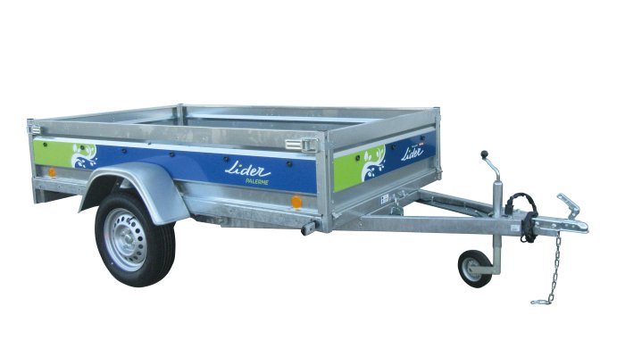 Materiels - Remorque voiture - PALERME 233x132x39 PTAC 500 partiellement démontée