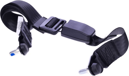 Pièces agricoles - Pièce divers - Ceinture de sécurité noire statique 2 points