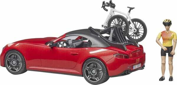 Loisirs - Jouets - Roadster avec 1 vélo de route et cycliste
