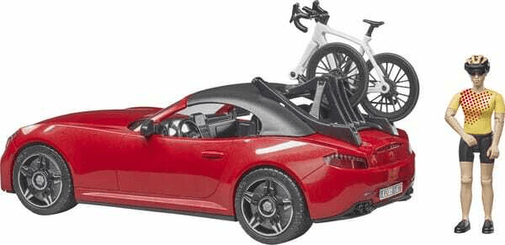 Loisirs - Jouets - Roadster avec 1 vélo de route et cycliste
