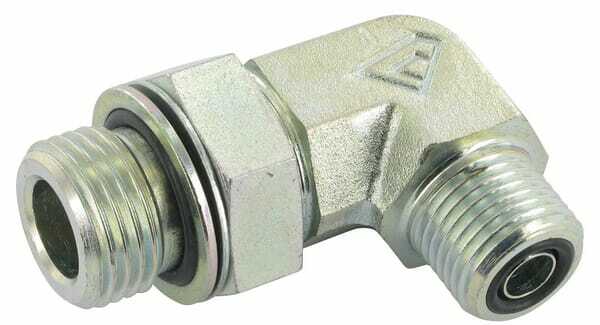 Pièces agricoles - Hydraulique - Raccord coudé 1 1/16 x 1/2