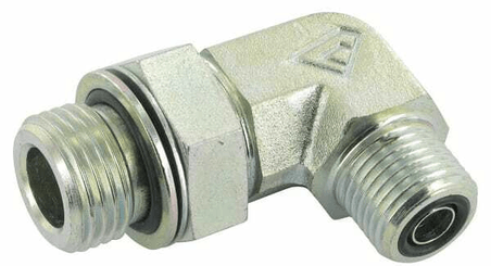 Pièces agricoles - Hydraulique - Raccord coudé 1 1/16 x 1/2