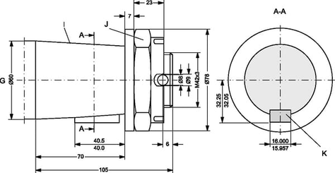 Pièces agricoles - Hydraulique - Roue moteur d’axe Ø50 cylindr