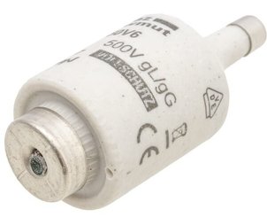 Pièces agricoles - Electricité - Fusible 500V 6A longueur 50mm