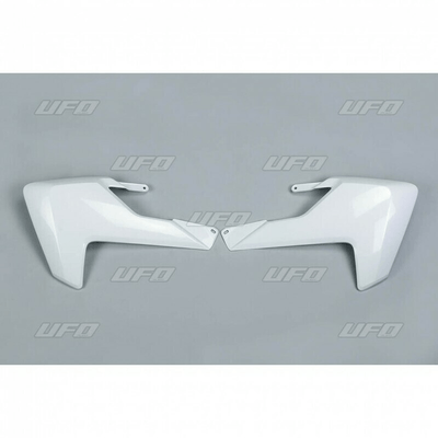 Pièces Quad & Motos - Plastiques - Ouïes de radiateur UFO blanc Husqvarna TC85