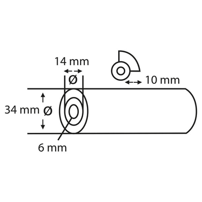 Chimie - Chimie divers - Rouleau de peinture IV star, mousse SF Rounded 11 cm (2x)