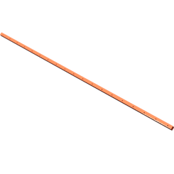 Pièces agricoles - Pièce divers - tube de herse 4m -peint-