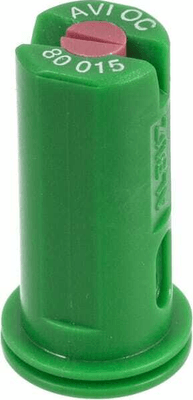 Pièces agricoles - Pièce Pulvérisateur - Buse de bordure à injection d'air AVI OC 80° 015 vert céramique Albuz ZNT