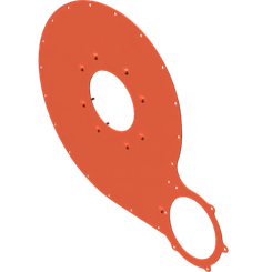 Pièces agricoles - Pièce divers - fond de panier de ventilateur soudé