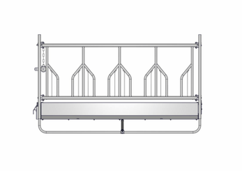 Accessoires et options matériel  - Matériel d'élevage - autre - RATELIER BIG BALL TYPE FESTON SANS TOIT