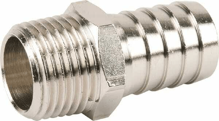 Pièces agricoles - Pièce pneumatique - Embout de tuyau 18 mm x 1/2"