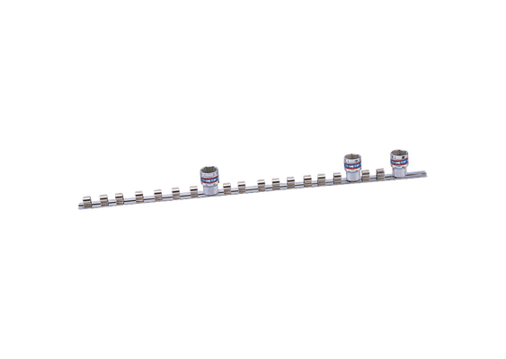 Outils - Outils divers - Rail pour douilles 1/2" 15 pièces