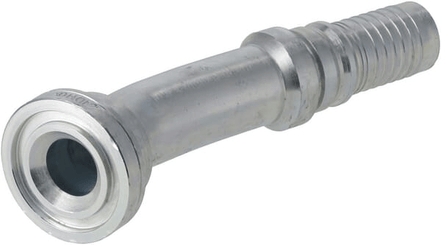 Pièces agricoles - Hydraulique - Raccord à sertir 4SH-DN25avec bride ø47,6 mm 22,5°