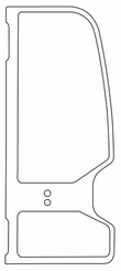 Pièces agricoles - TP pièce adaptable - Vitre de porte