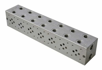 Pièces agricoles - Hydraulique - Base MRA3-7-G-Z NG6 ALU