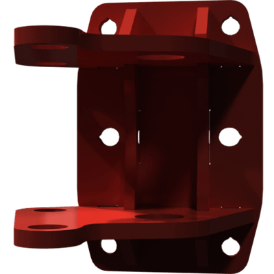 Pièces agricoles - Pièce divers - Support d’arbre RS soudé -peint-