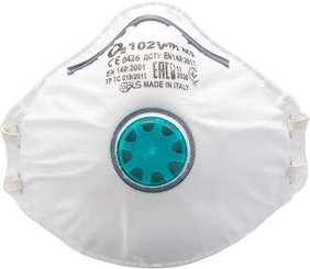 Vêtements et protections - Equipement - Dust mask O2 102V FFP2 NR D 20pcs