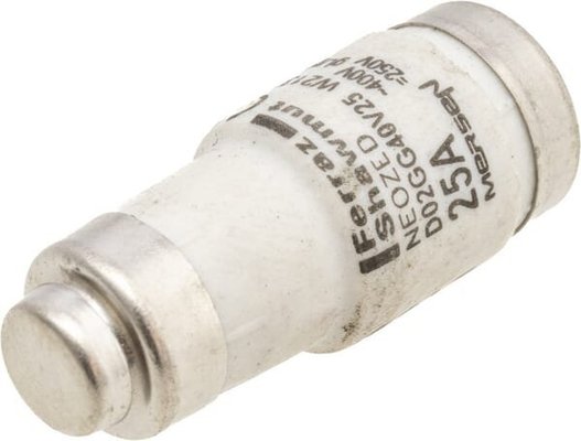 Pièces agricoles - Electricité - Fusible 400V 25A longueur 36mm