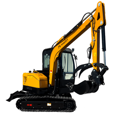 Materiels - Mini pelle sur chenilles - Minipelle Riquet LGR45 3500kg
