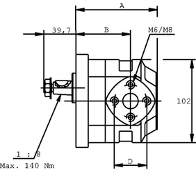 Pièces agricoles - Hydraulique - Pompe hydraulique