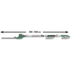 Materiels - Taille haies - TAILLE-HAIES ELECTRIQUE 450W TELESCOPIQUE TETE ORIENTABLE