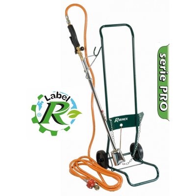Materiels - Désherbeur thermique - DESHERB THERM+CHARIOT BIOFLAMM 5000TK PIEZO,VEILLEUSE,TUYAU,
