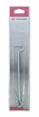 Pièces agricoles - Fasteners - Crochet de portail 200mmØ5,9mm (1)