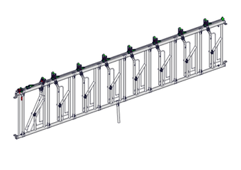 Materiels - Cornadis - PACK DE 6 PANNEAUX AXIAL II REG DE 8P./5M L.4.70M