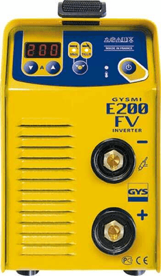 Pièces agricoles - Outils atelier - Poste à souder Inverter GYSMI E200 FV + accessoires et boîte de rangement